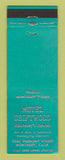 Matchbook Cover - Motel Driftwood Monterey CA