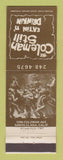 Matchbook Cover - Coleman Still Restaurant Santa Clara CA