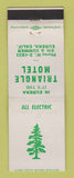 Matchbook Cover - Triangle Motel Eureka CA