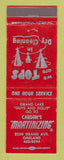 Matchbook Cover - Carson's Martinizing Dry Cleaning Oakland CA