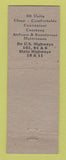 Matchbook Cover - Colonial Motel Long Beach CA