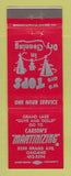 Matchbook Cover - Carson's Martinizing Dry Cleaning Oakland CA