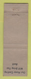 Matchbook Cover - The Tap Cafe Oakland CA Bar WEAR