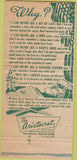 Matchbook Cover - Edmond's Funeral Home Biddeford ME 30 Strike