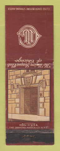 Matchbook Cover - Union League Club of Chicago IL WEAR