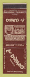 Matchbook Cover - El Dumpo Berkeley CA