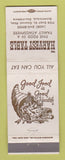Matchbook Cover - Harvest Table Restaurant Sunnyvale CA WEAR