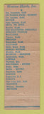 Matchbook Cover - Hotel Sir Frances Drake San Francisco CA