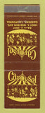 Matchbook Cover - Carousel Restaurant Gardena CA