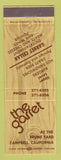 Matchbook Cover - The Garret Campbell CA