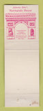 Matchbook Cover - Johnny Dee's Fremont Inn CA
