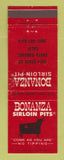 Matchbook Cover - Bonanza Sirloin Pits Santa Barbara CA WEAR