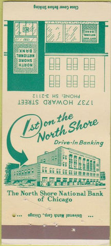 Matchbook Cover - Bank of Wisconsin Dells WI WEAR 30 Strike