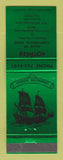 Matchbook Cover - Voyager Restaurant Sunnyvale CA  GREEN