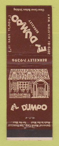 Matchbook Cover - El Dumpo Berkeley CA