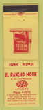 Matchbook Cover - El Rancho Motel Watsonville CA WEAR