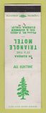 Matchbook Cover - Triangle Motel Eureka CA WEAR