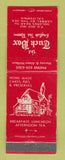 Matchbook Cover - The Tuck Box English Tea Room Carmel by the Sea CA