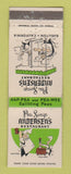 Matchbook Cover - Andersen's Pea Soup Restaurant Buellton CA WORN