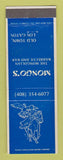 Matchbook Cover - Mongo's Mongolian BBQ Los Gatos CA