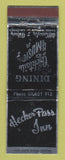 Matchbook Cover - Hecker Pass Inn Restaurant Gilroy CA WEAR
