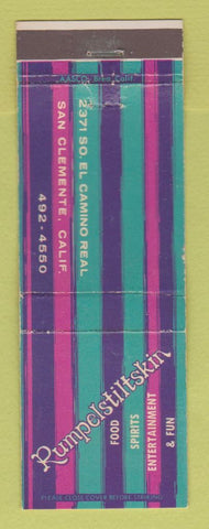 Matchbook Cover - Rumpelstiltskin Restaurant San Clemente CA