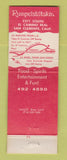 Matchbook Cover - Rumpelstiltskin Restaurant San Clemente CA
