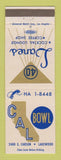 Matchbook Cover - Cal Bowling Lakewood CA
