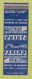 Matchbook Cover - Ferer's Surplus Store San Diego CA