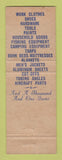 Matchbook Cover - Ferer's Surplus Store San Diego CA