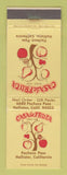 Matchbook Cover - Casa De Fruta Hollister CA