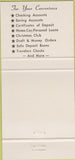 Matchbook Cover - Bank of Wisconsin Dells WI  30 Strike