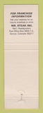Matchbook Cover - Mr Steak Restaurant La Habra CA