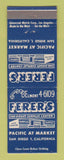 Matchbook Cover - Ferer's Surplus Store San Diego CA