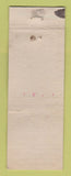Matchbook Cover - Motel Driftwood Monterey CA WEAR