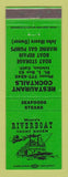Matchbook Cover - Moore's Riverboat Yacht Haven Isleton CA