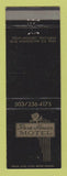 Matchbook Cover - Rose Manor Motel Portland OR