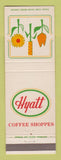Matchbook Cover - Hyatt Coffee Shoppes