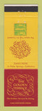 Matchbook Cover - The Lemon Tree Oasis Hotel Palm Springs CA Golden Terrace