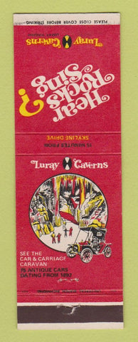 Matchbook Cover - Luray Caverns VA Antique Car Museum