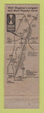 Matchbook Cover - Luray Caverns VA Antique Car Museum
