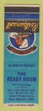 Matchbook Cover - Ready Room San Francisco CA restaurant