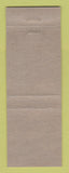 Matchbook Cover - Ready Room San Francisco CA restaurant