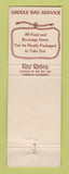 Matchbook Cover - Roy Rogers Roast Beef Sandwiches Glendale CA