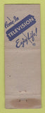 Matchbook Cover - Marvin's Lounge Restaurant Oakland CA WEAR