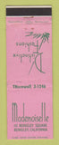 Matchbook Cover - Mademoiselle Women's Clothes Berkeley CA WEAR