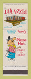 Matchbook Cover - Pizza Hut Restaurant CHAIN