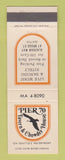 Matchbook Cover - Pier 70 Tavern Chowder House Seattle WA