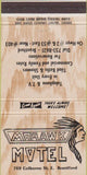 Matchbook Cover - Mohawk Motel Branford ON 30 Strike