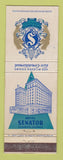 Matchbook Cover - Hotel Senator Sacramento CA
